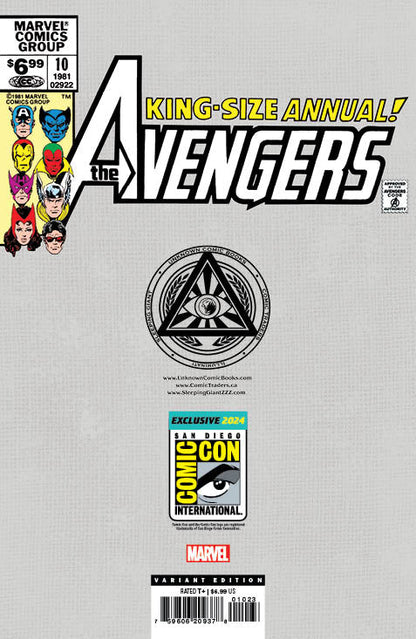 [Signed by Chris Claremont] AVENGERS ANNUAL #10 UNKNOWN COMICS NATHAN SZERDY EXCLUSIVE VAR FACSIMILE EDITION [IN STOCK]