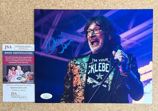 Pittsburgh Musician Donnie Iris “King Cool” Signed 8X10 Photo With JSA COA