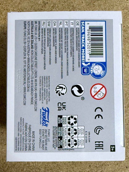 Post Malone Signed Vaulted Knight Armor (Circles Music Video) Funko Pop! #253 With JSA COA