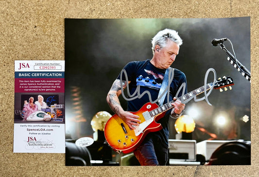 Mike McCready Signed Autographed Pearl Jam Lead Guitarist Photo With JSA COA