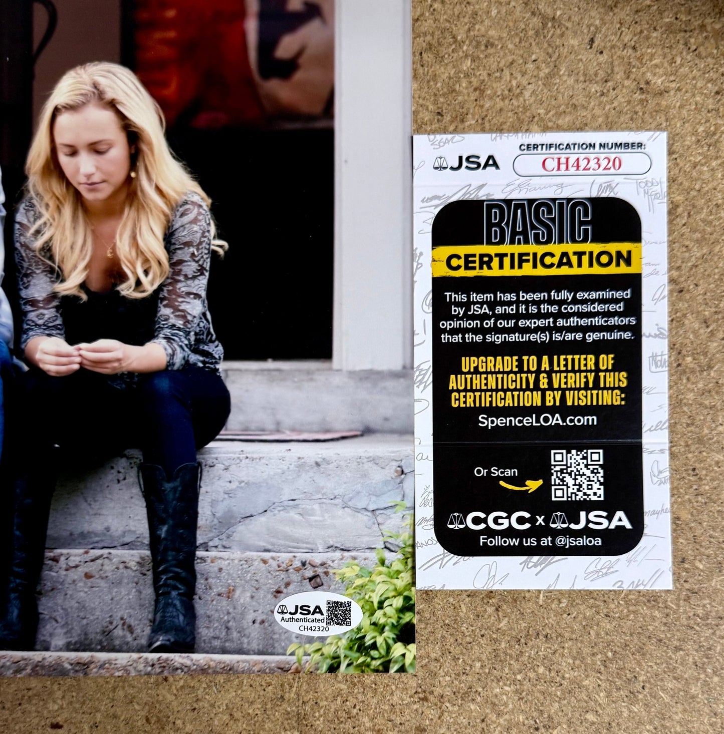 Charles “Chip” Esten Signed Deacon Claybourne Nashville 8x10 Photo With JSA COA