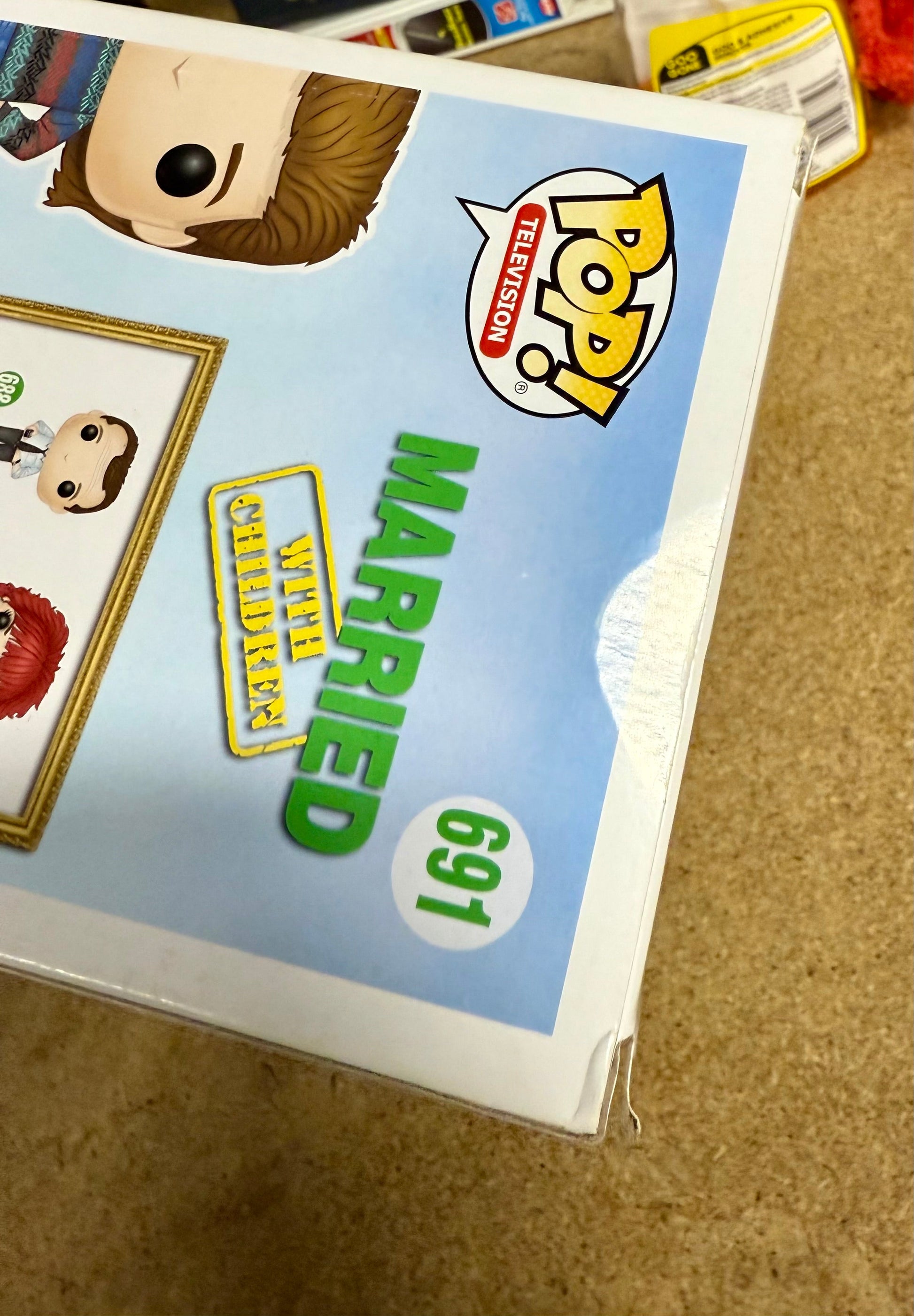 David Faustino Signed Married With Children Bud Bundy Funko Pop! #691 With JSA COA