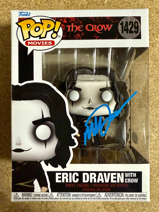 Mark Dascosas Signed Eric Draven Funko Pop! #1429 The Crow With JSA COA