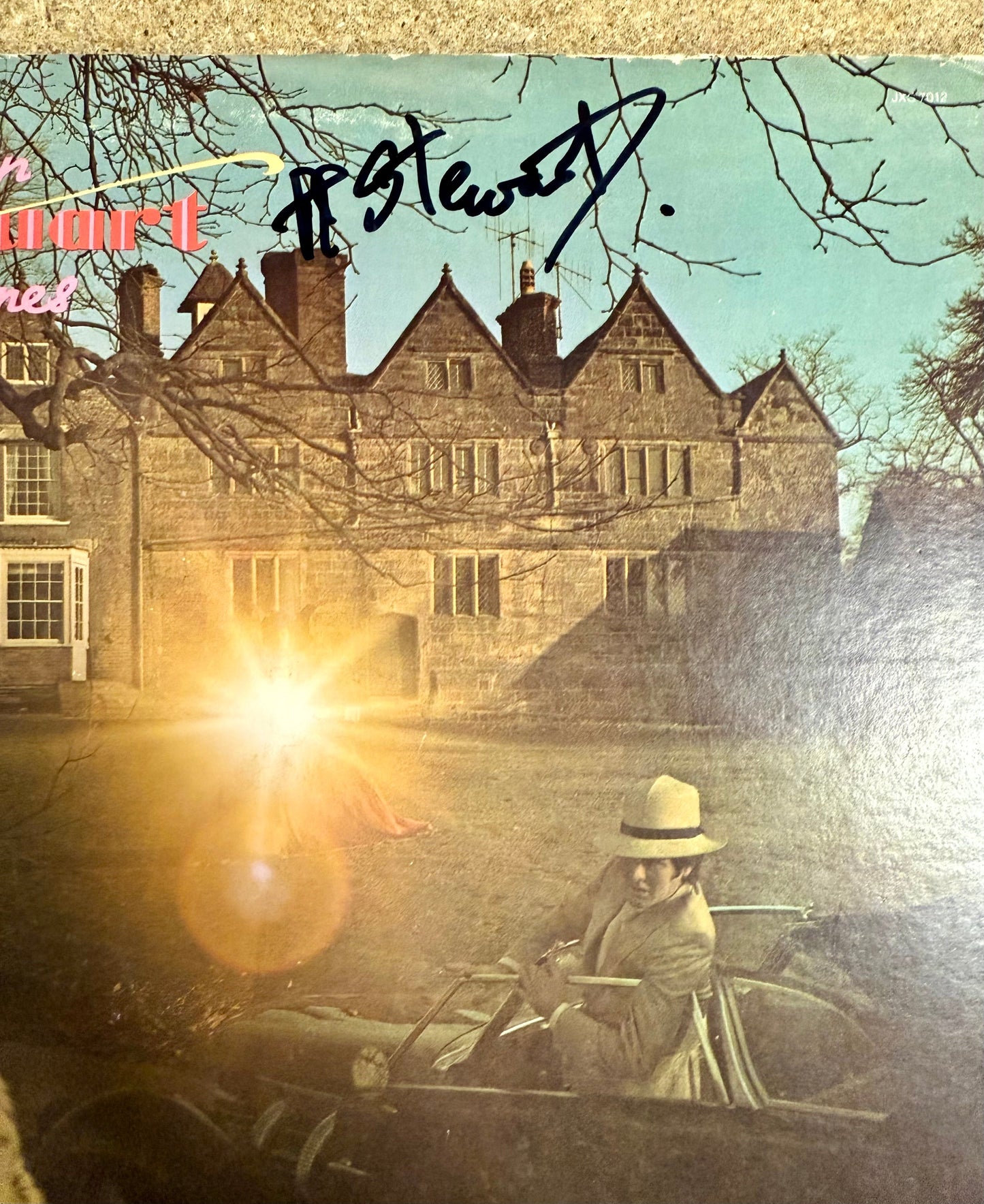Singer Al Stewart Signed Modern Times (1975) Vinyl With JSA COA