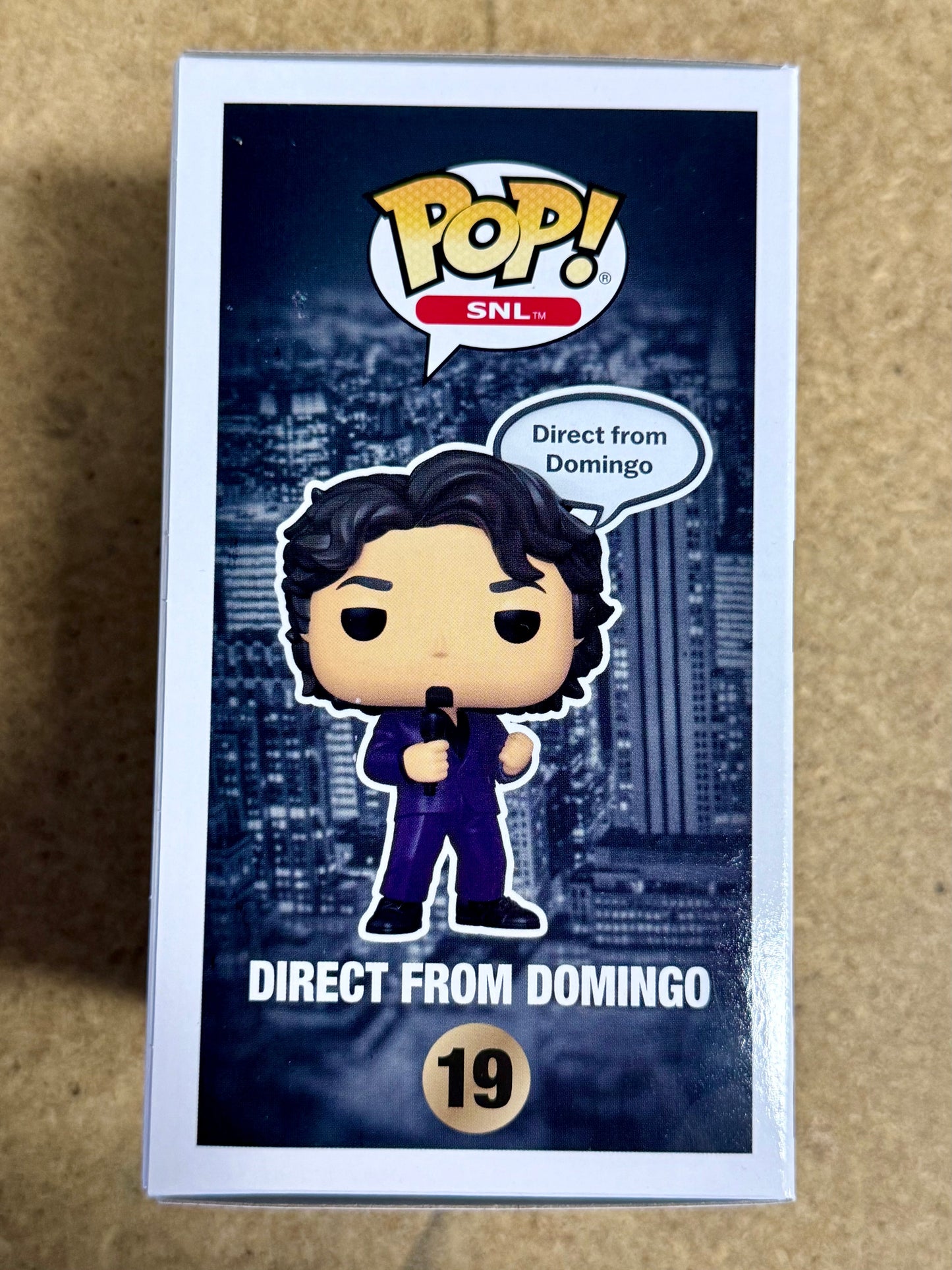 Marcello Hernandez Signed SNL 50 Saturday Night Live Direct From Domingo Funko Pop! #19 With JSA COA