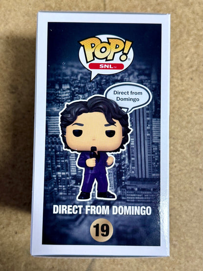 Marcello Hernandez Signed SNL 50 Saturday Night Live Direct From Domingo Funko Pop! #19 With JSA COA