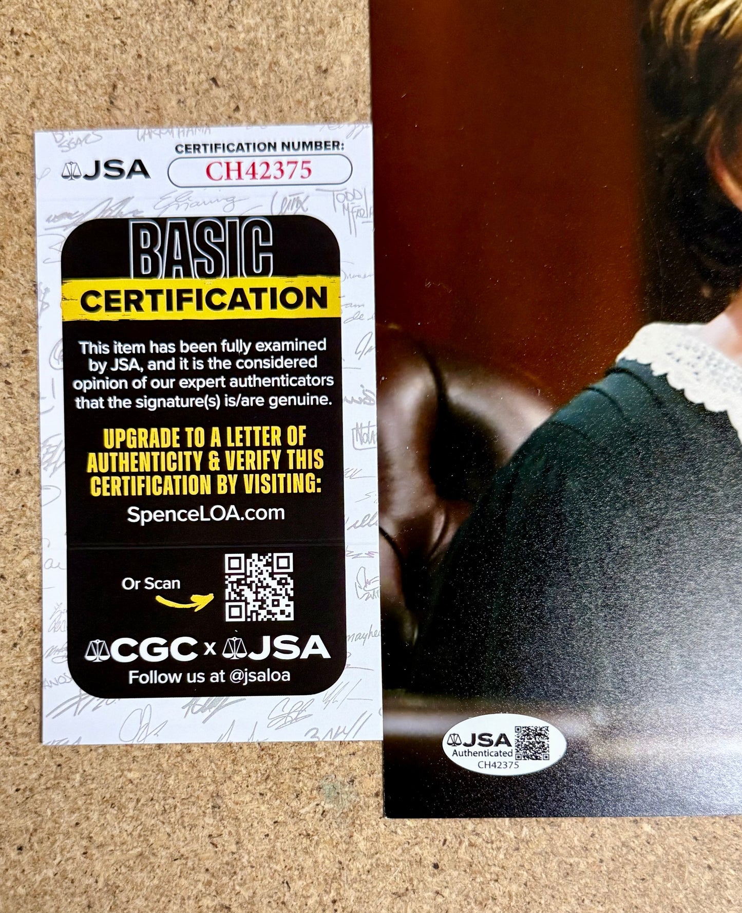 Judge Judy Signed Television Judith Sheindlin 8x10 Photo With JSA COA