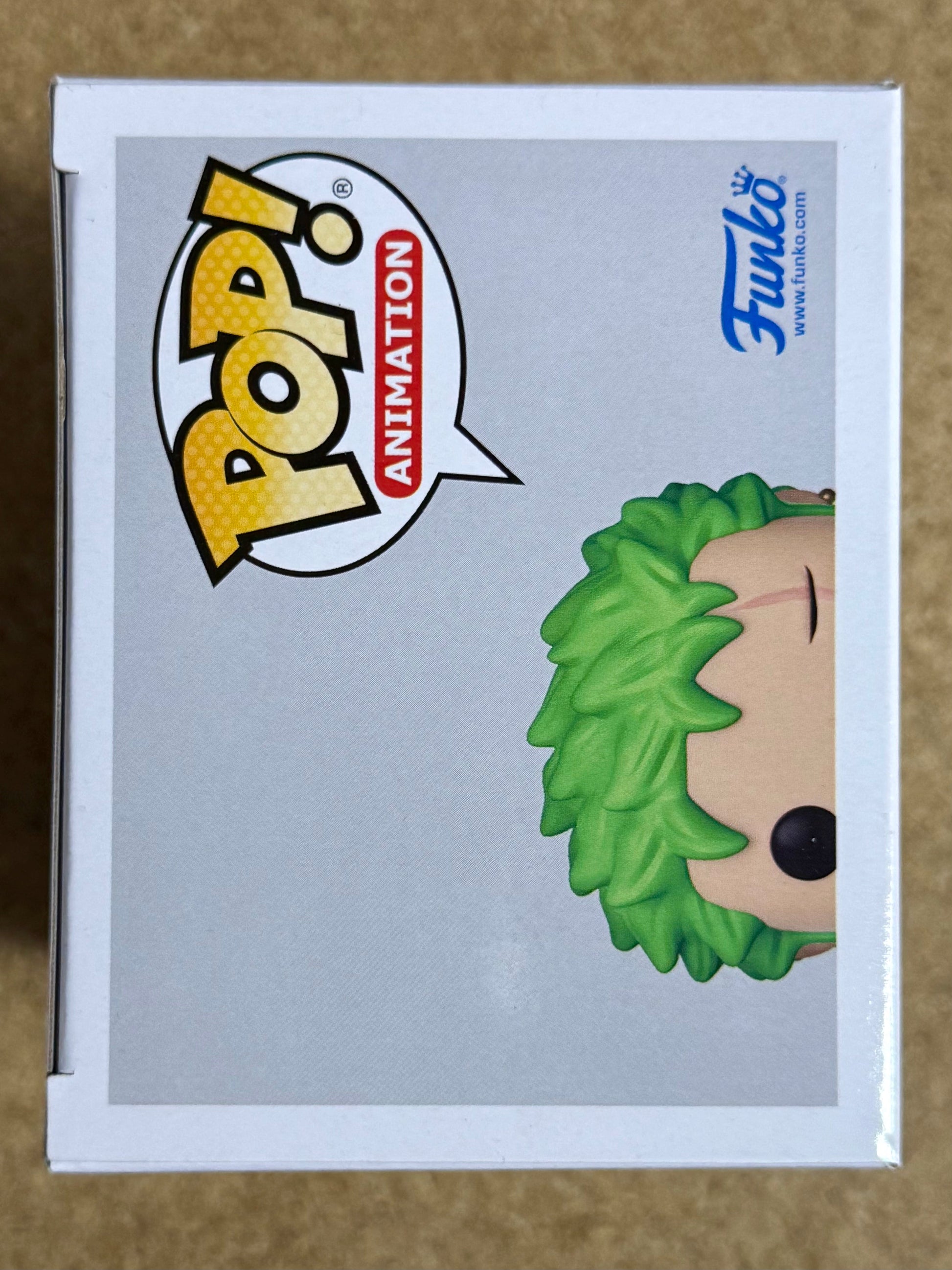 Funko Pop! Animation Glow Roronoa Zoro #327 One Piece 2023 Kody Vaulted Exclusive