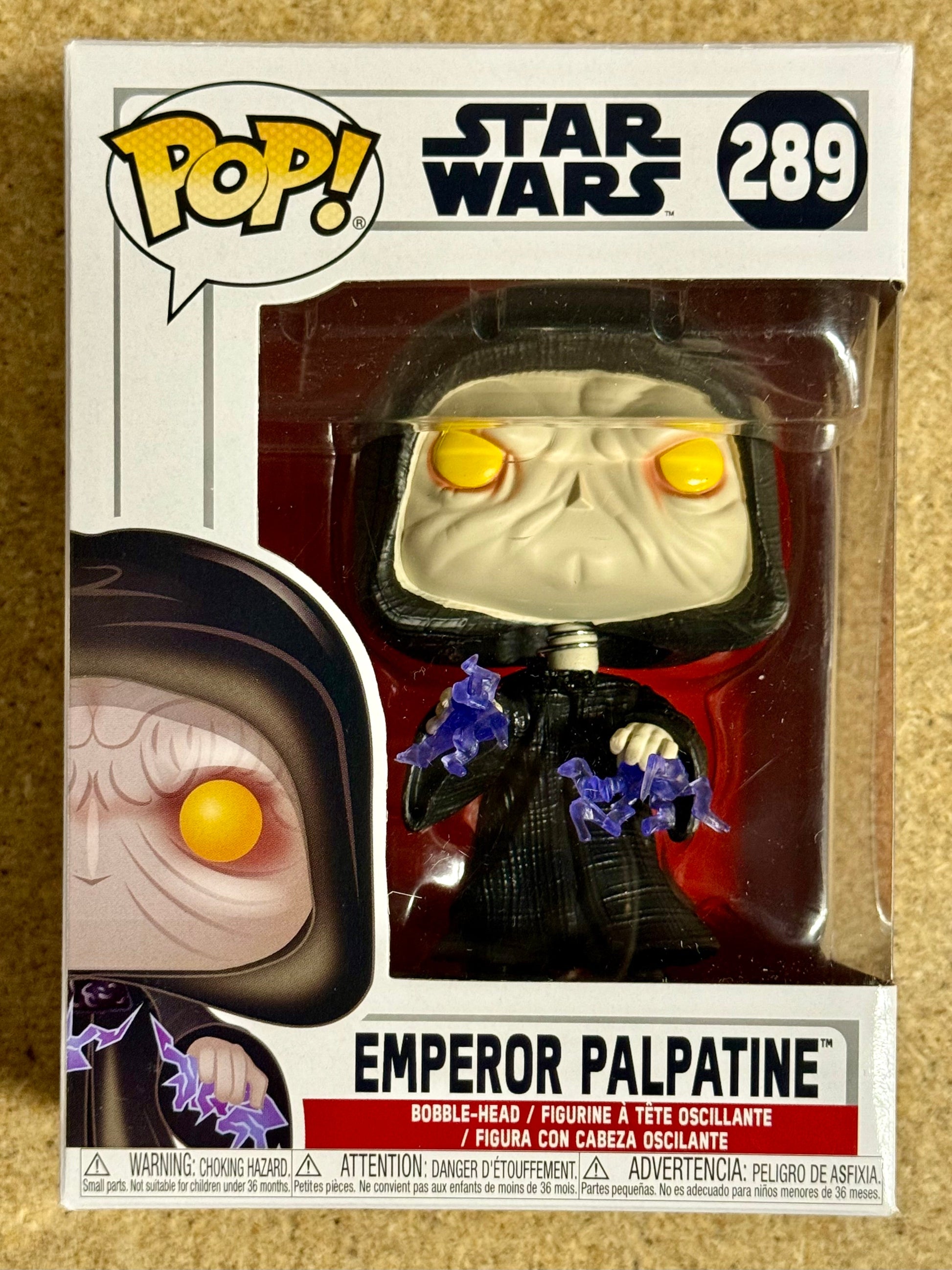 Funko Pop! Star Wars Emperor Palpatine #289 Episode VI Return Of The Jedi 2021