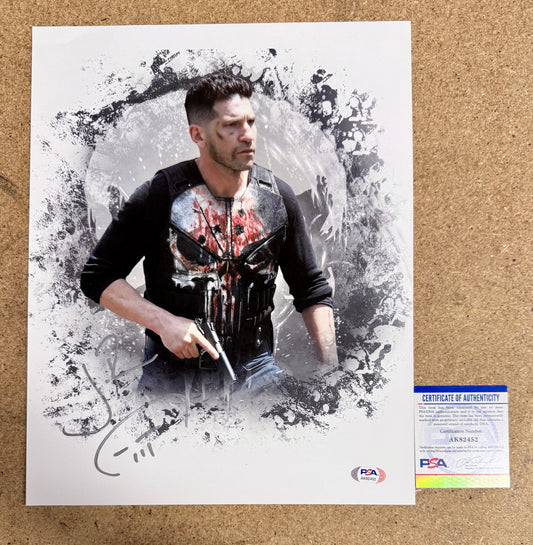 Jon Bernthal Signed Marvel Frank Castle Punisher 11x14 Photo With PSA/DNA COA