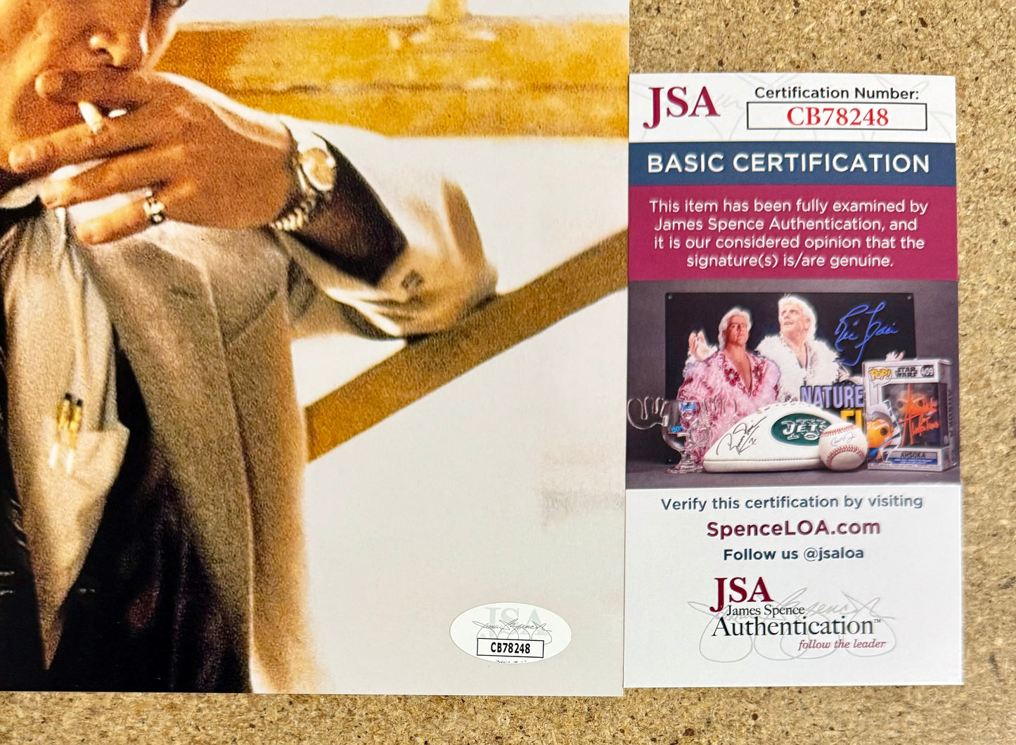 Jim Belushi Signed Autographed K-9 Dooley 8X10 Photo With JSA COA