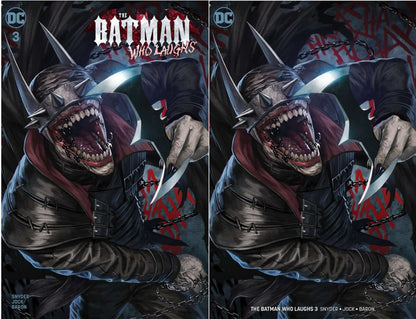 Batman Who Laughs #3 DC Skan Srisuwan Variant Trade + Virgin Set Options Dark Nights Metal (02/13/2019)
