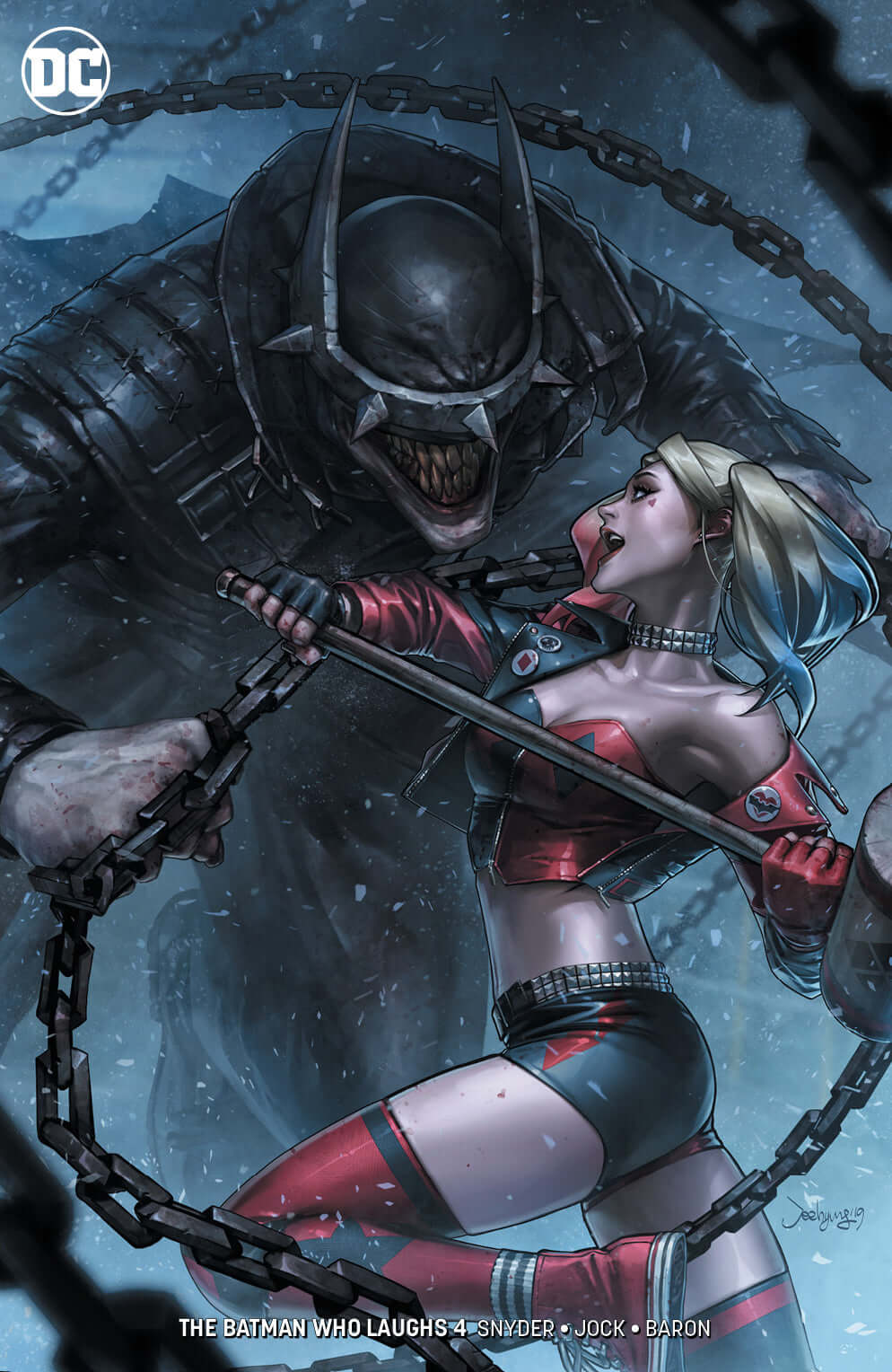 Batman Who Laughs #4 DC Jeehyung Lee Variant Trade + Virgin Set Options (04/10/2019) Dark Nights Metal