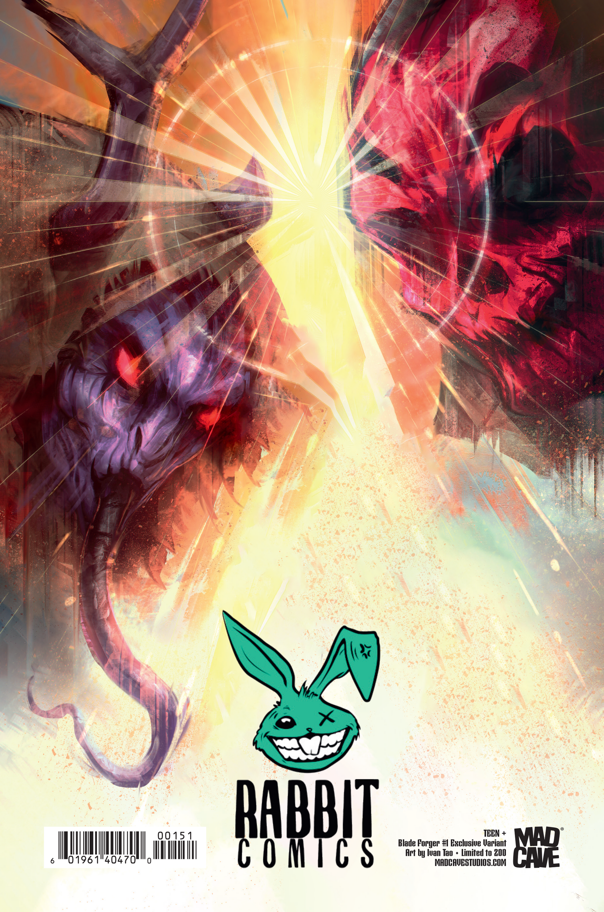 BLADE FORGER #1 (OF 5) | IVAN TAO VARIANT | RABBIT COMICS EXCLUSIVE