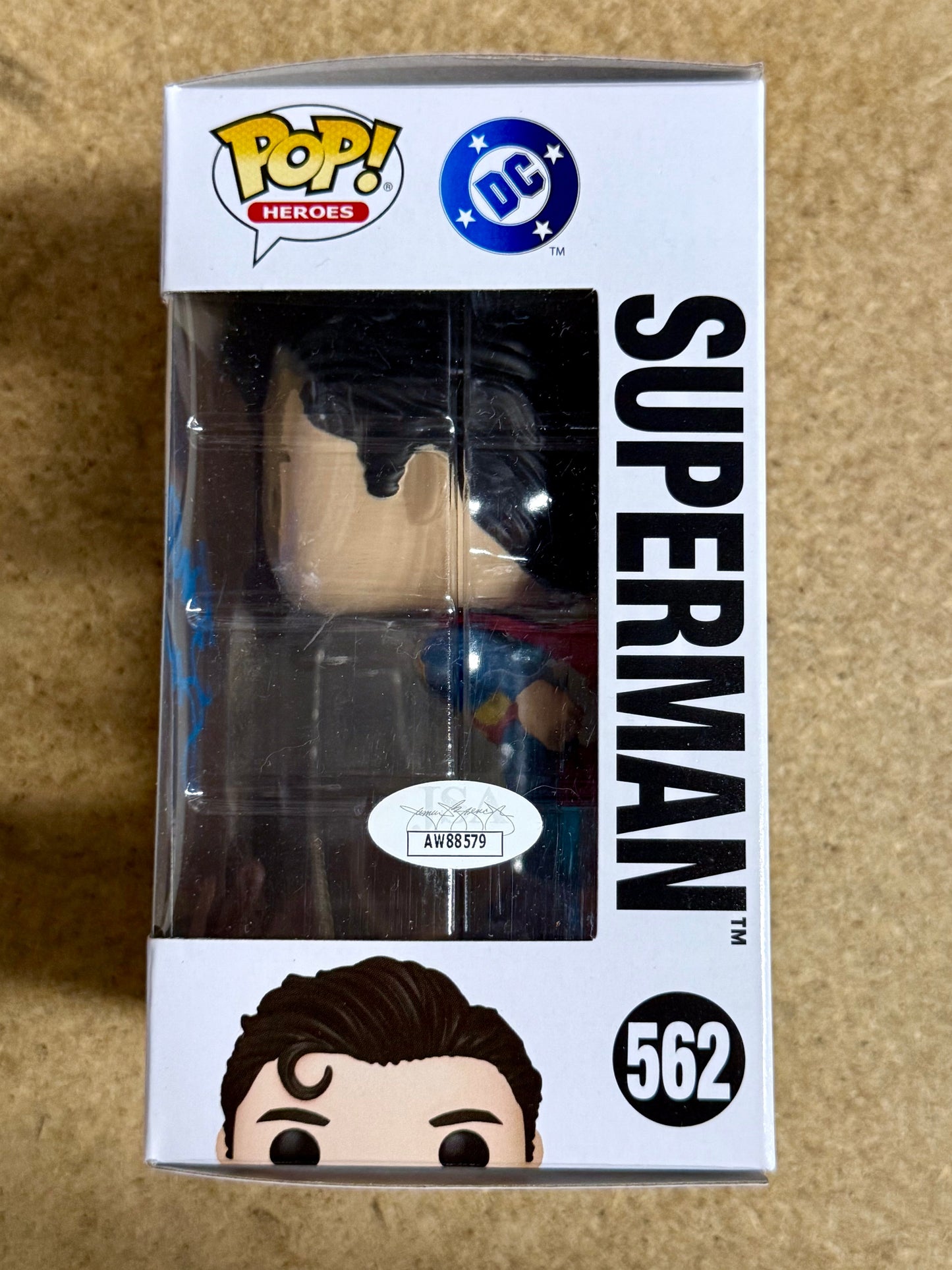 Director James Gunn Signed Funko Pop! DC Heroes Superman #562 2025 With JSA COA