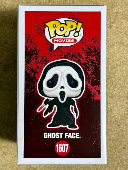 Funko Pop! Movies Ghost Face With Bloody Knife #1607 Scream 2024 Thriller