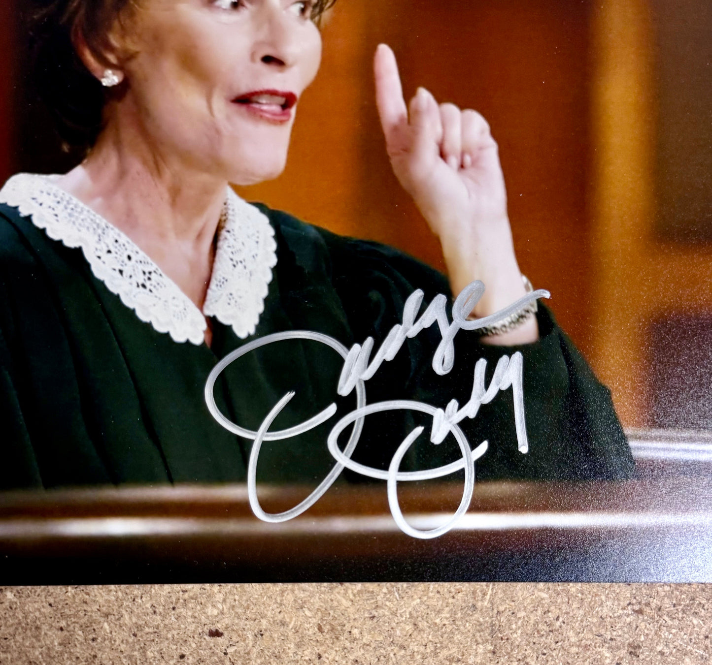 Judge Judy Signed Television Judith Sheindlin 8x10 Photo With JSA COA