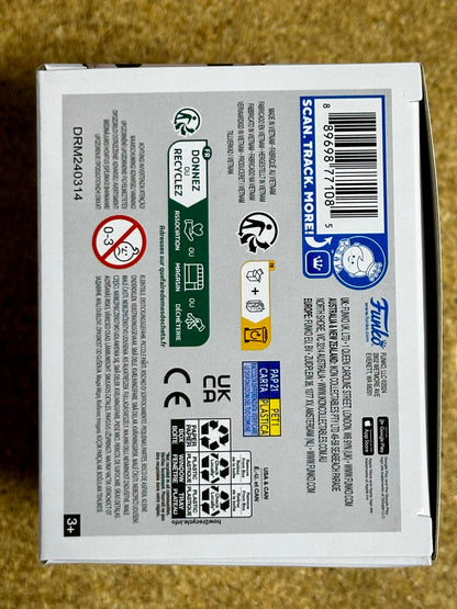 Steven John Ward Signed Dracule Mihawk Funko Pop! #1521 Live Action One Piece With JSA COA