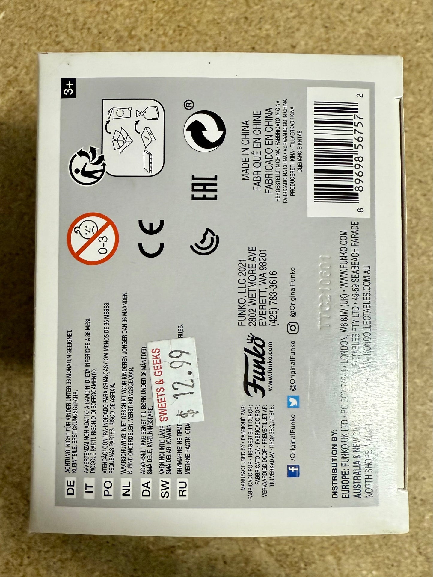 DJ Khaled Signed We The Best Funko Pop #237 With JSA COA Blessed 2021