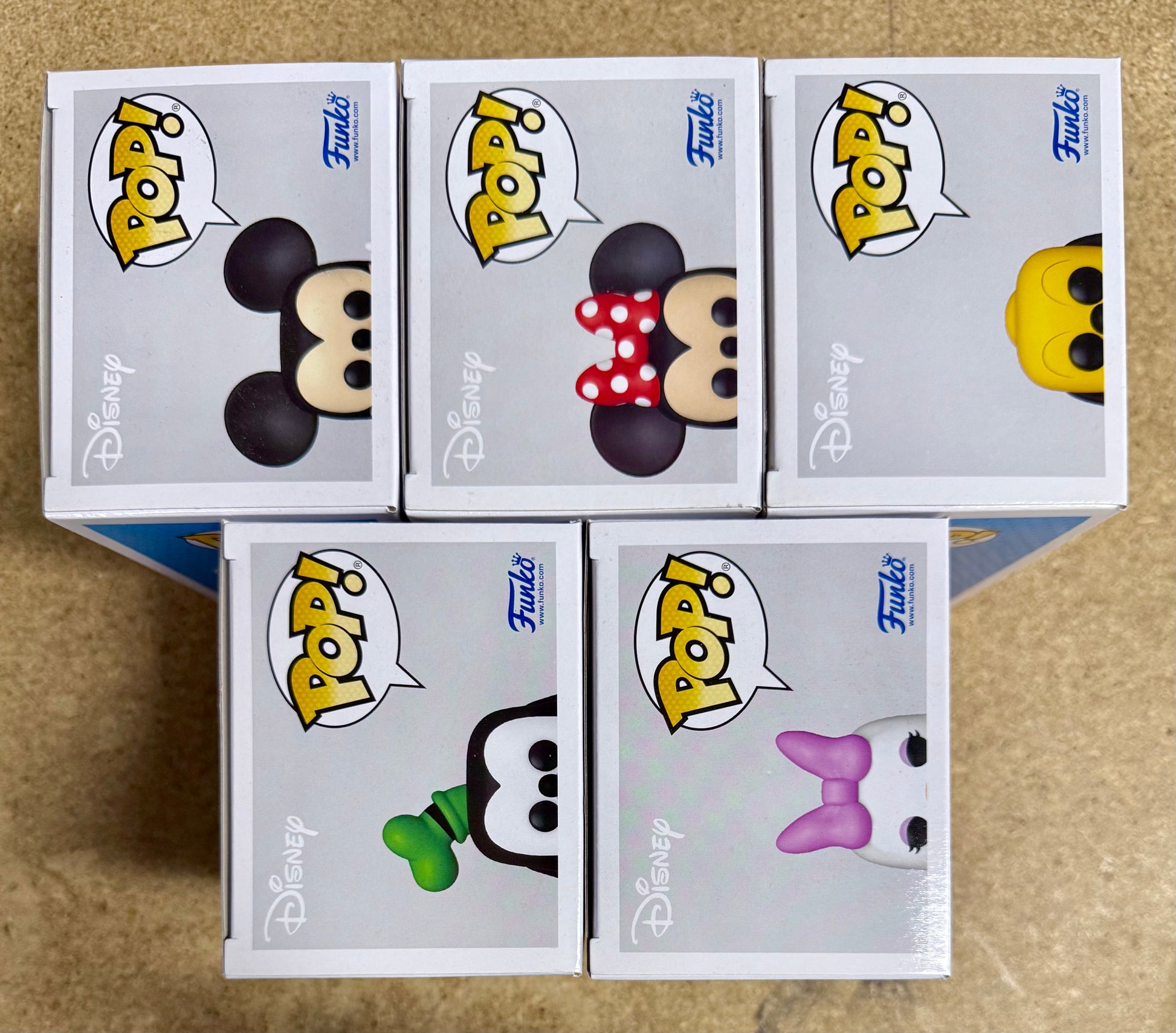Funko Pop! Disney Mickey Mouse & Friends Pluto Minnie Daisy Goofy 2022