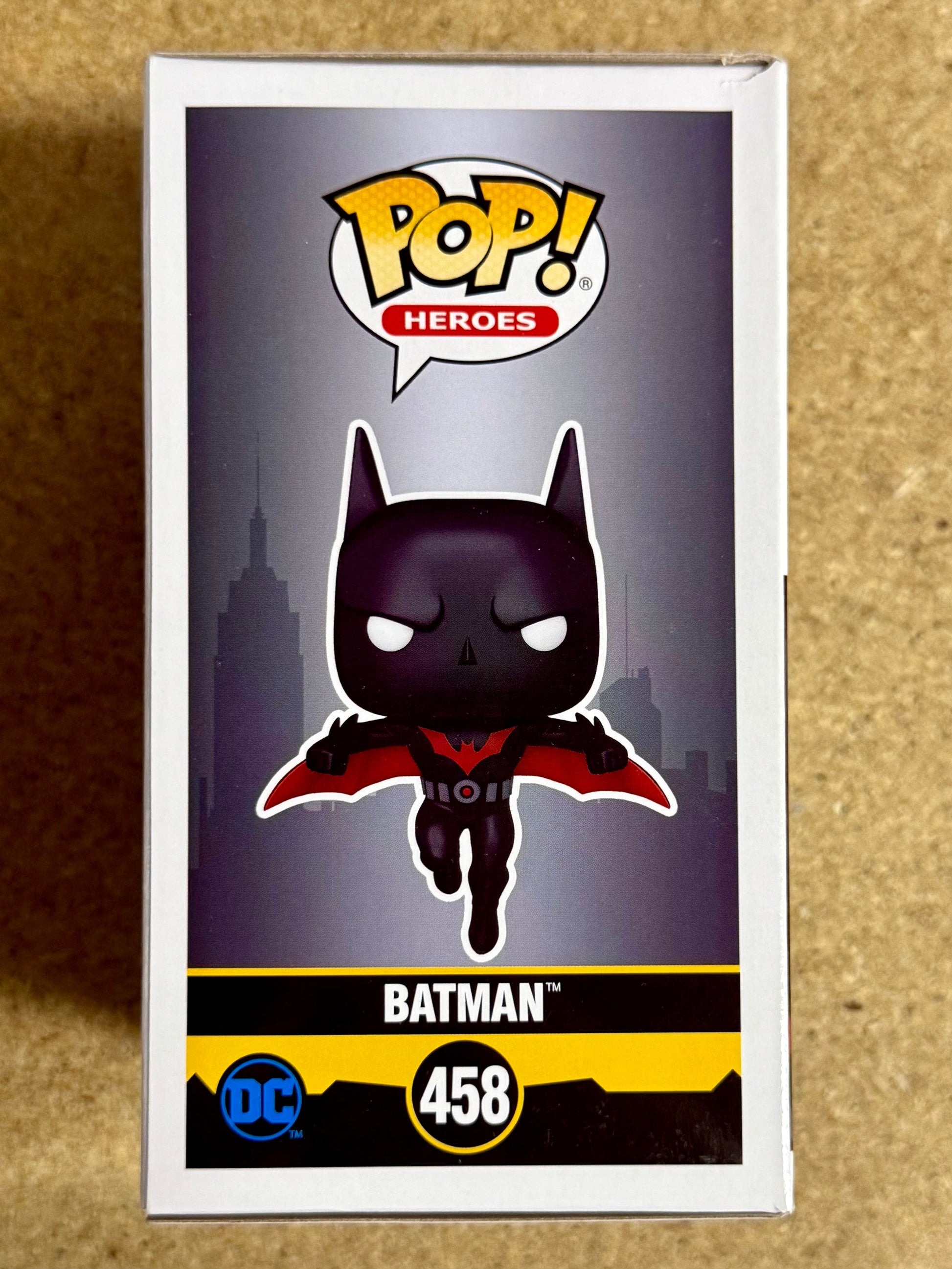 Will Friedle Signed DC Batman Beyond Funko Pop! Exclusive #458 With JSA COA