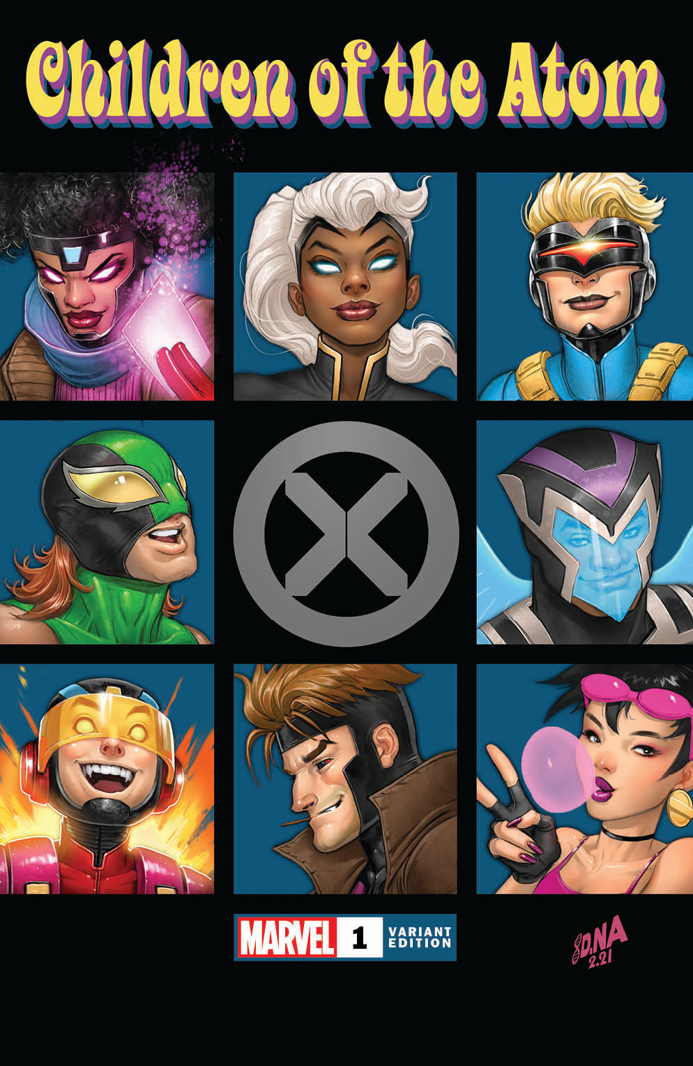 Children Of Atom #1 David Nakayama Brady Bunch Homage Variant (03/10/2021) Marvel