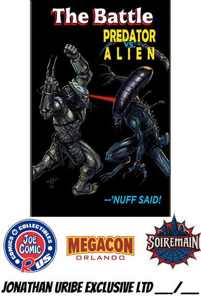 PREDATOR VS ALIEN MEGACON METAL VARIANT (LTD 10)