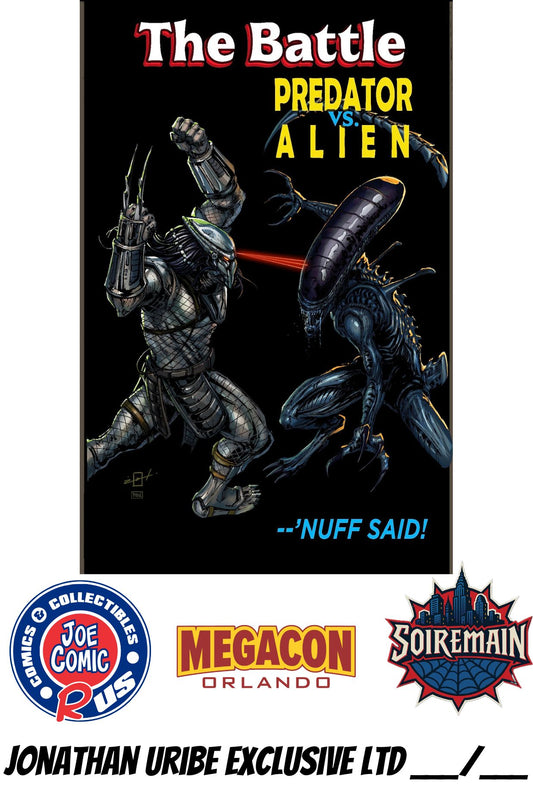 PREDATOR VS ALIEN MEGACON METAL VARIANT (LTD 10)