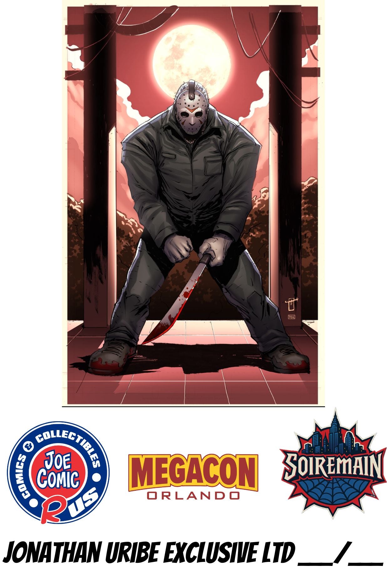 ABSOLUTE JASON MEGACON EMBOSSED VARIANT (LTD 90) BY JONATHAN URIBE
