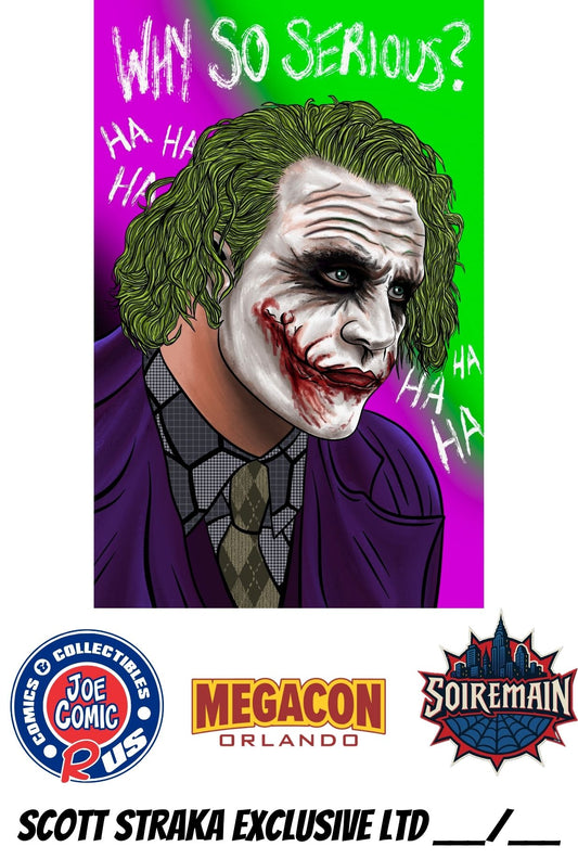 COLOR JOKER MEGACON EXCLUSIVE SCOTT STRAKA EMBOSSED (LTD 90)