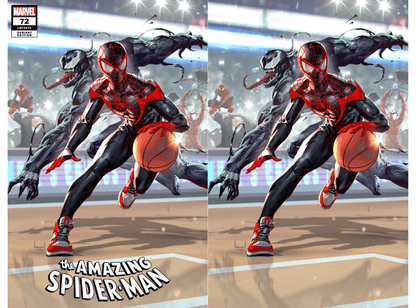 Amazing Spider-Man #72 Kael Ngu Basketball Variant (08/25/2021) Marvel