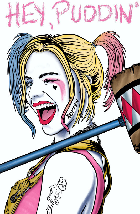 WHITE HARLEY MEGACON EXCLUSIVE SCOTT STRAKA EMBOSSED (LTD 90)