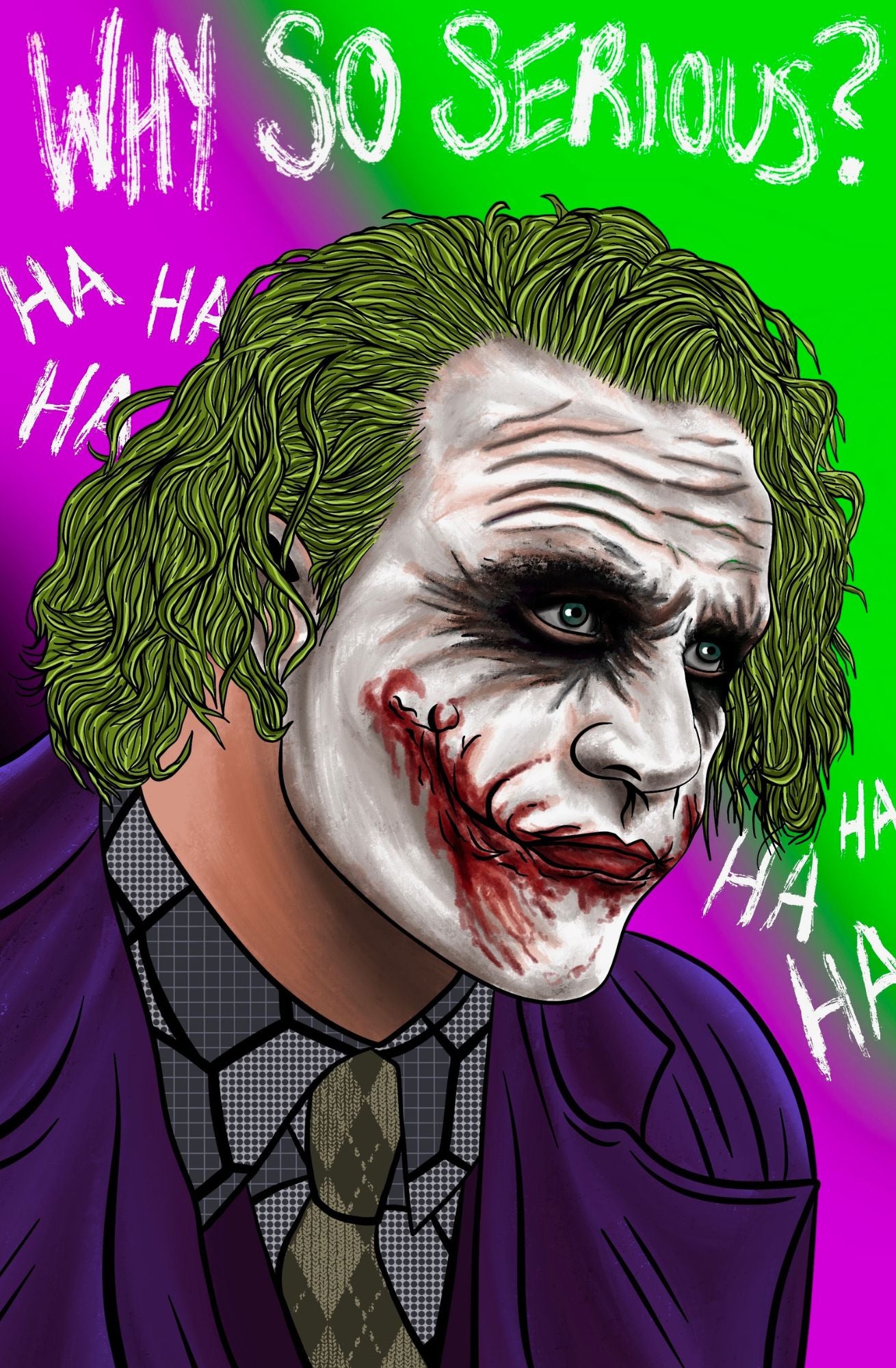 COLOR JOKER MEGACON EXCLUSIVE SCOTT STRAKA EMBOSSED (LTD 90)