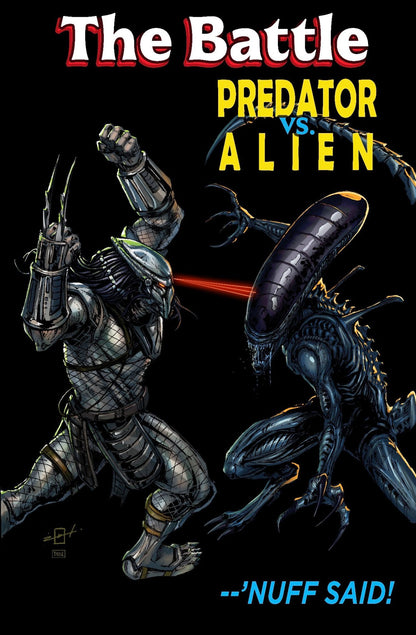 PREDATOR VS ALIEN MEGACON EMBOSSED VARIANT (LTD 90)