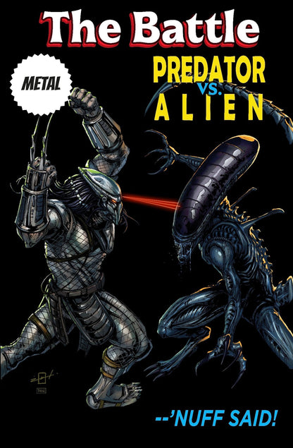 PREDATOR VS ALIEN MEGACON METAL VARIANT (LTD 10)