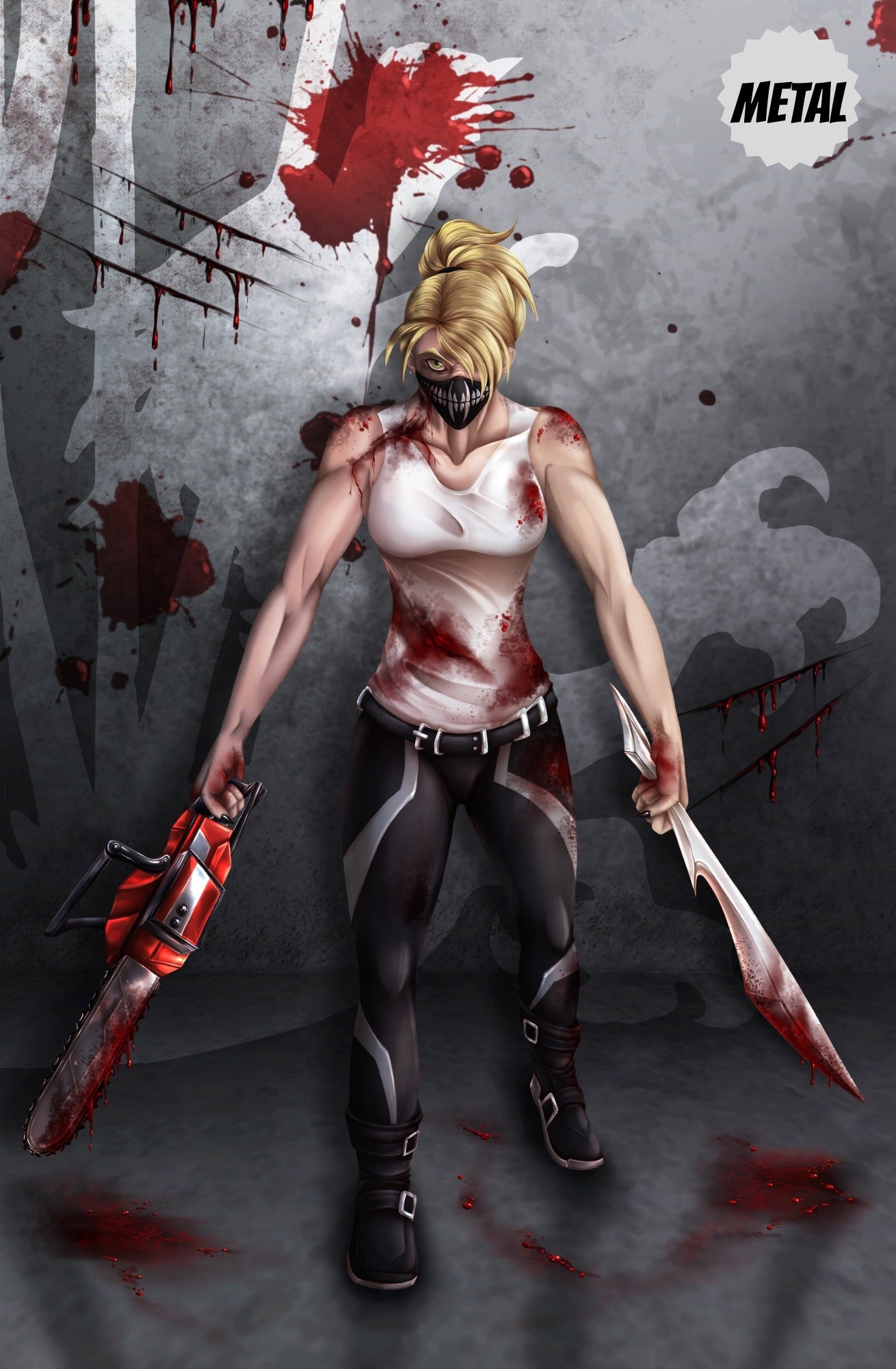 SIKTC METAL C2E2 EXCLUSIVE (LTD 5) BY JESSICA SHORT