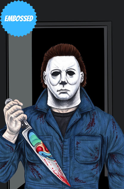 MICHAEL MYERS EMBOSSED SCOTT STRAKA LTD TO 40