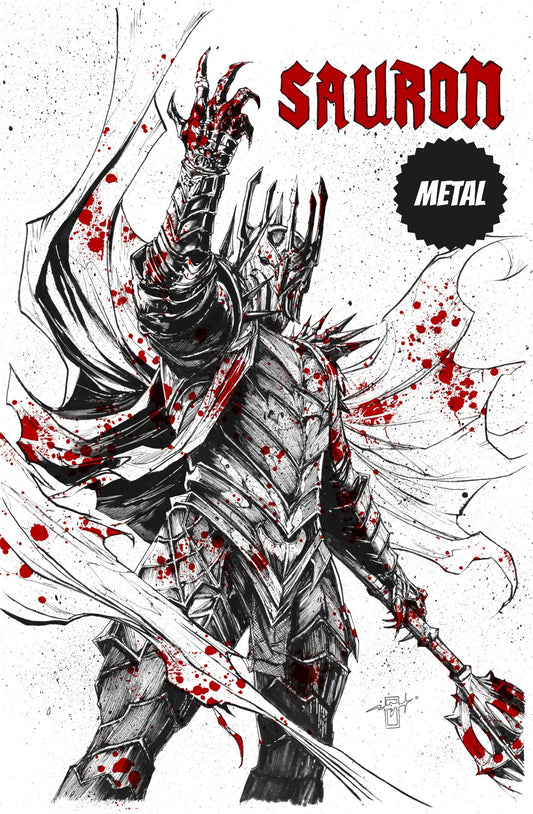 SAURON MEGACON PLATNIUM METAL VARIANT (LTD 10)