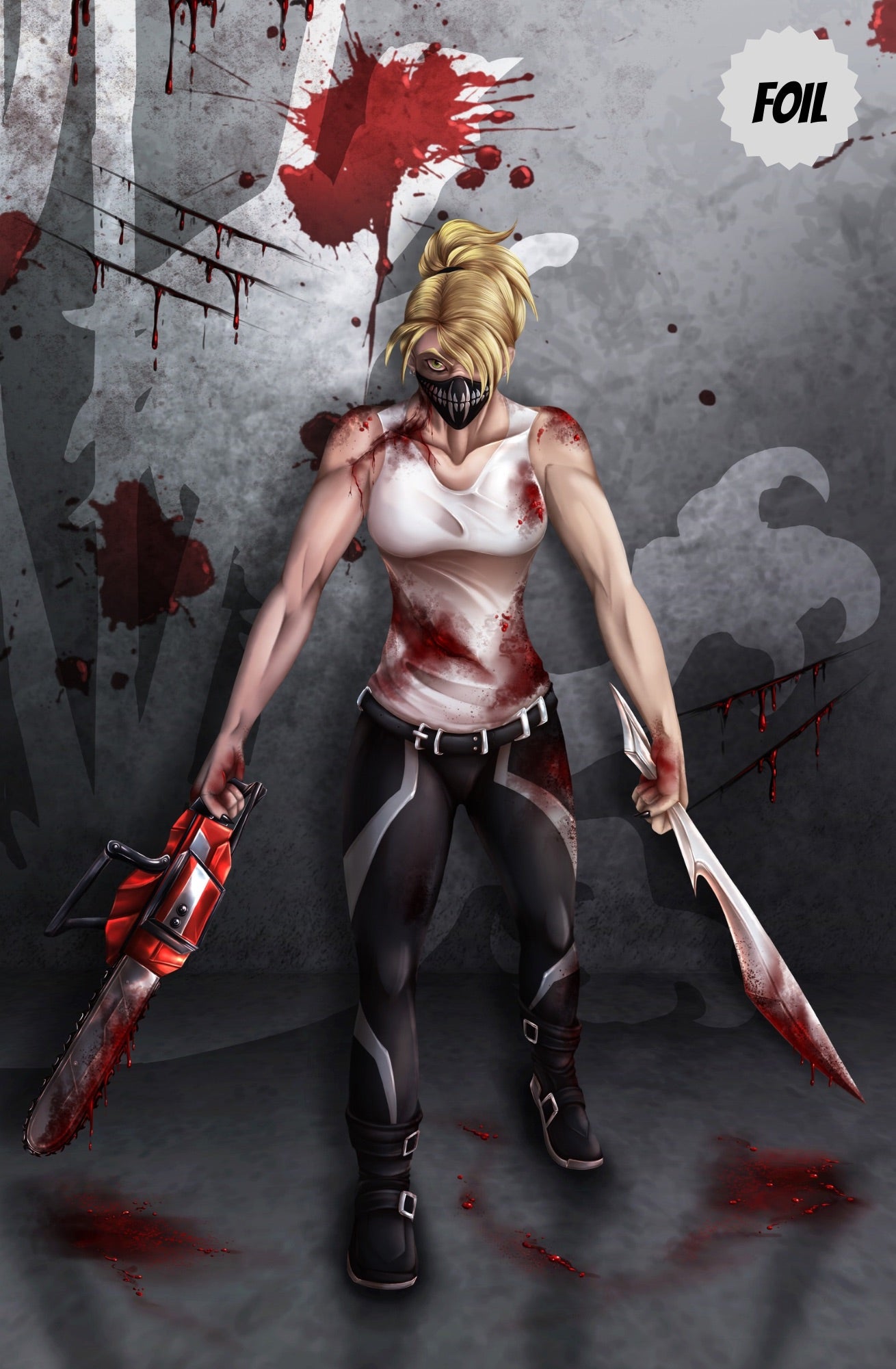 SIKTC CRACKED ICE FOIL C2E2 EXCLUSIVE (LTD 10) BY JESSICA SHORT