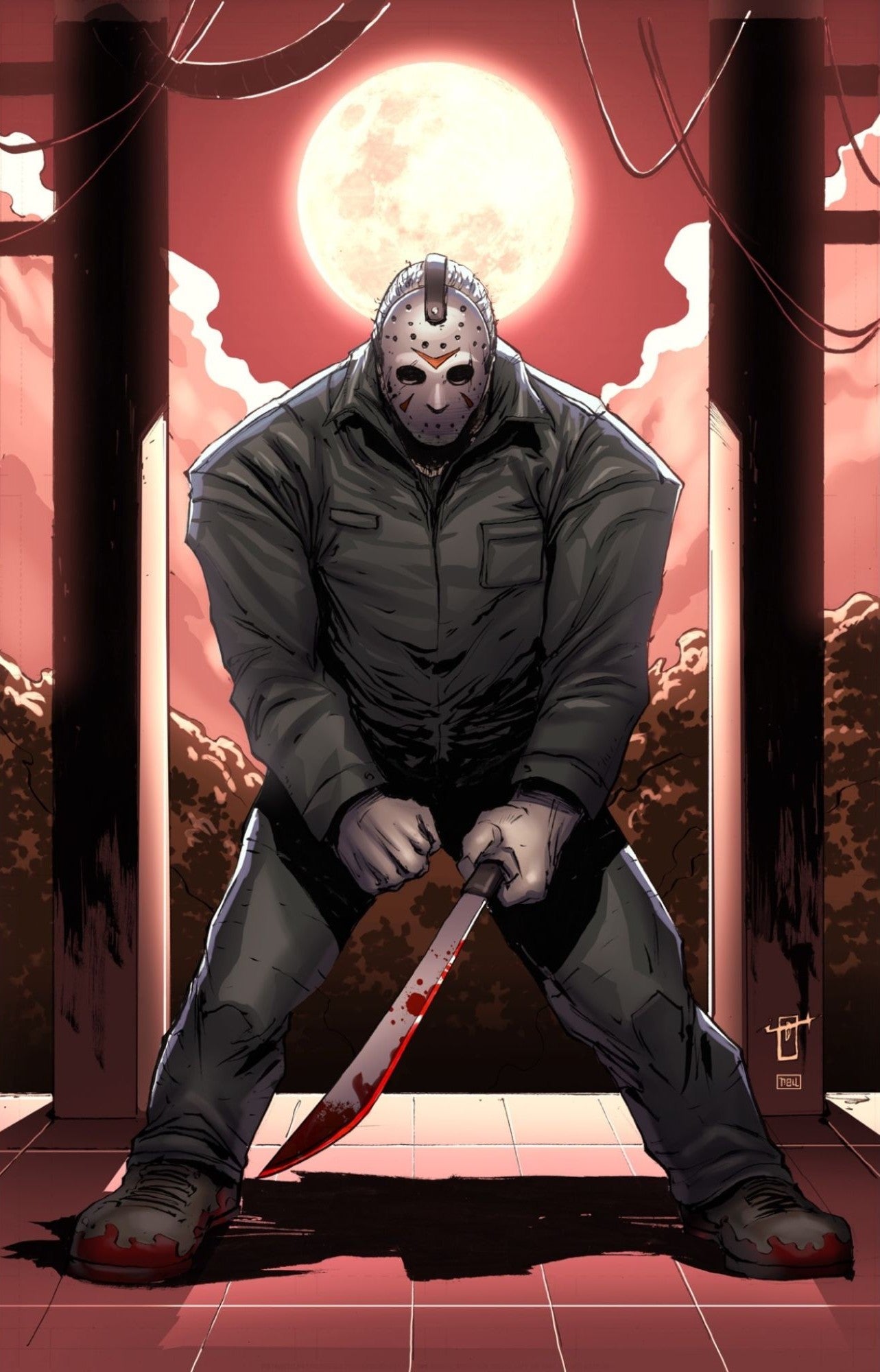 ABSOLUTE JASON MEGACON EMBOSSED VARIANT (LTD 90) BY JONATHAN URIBE