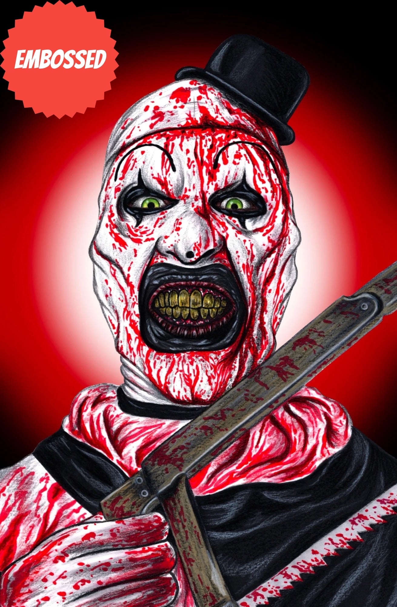 TERRIFIER EMBOSSED SCOTT STRATKA LTD TO 30