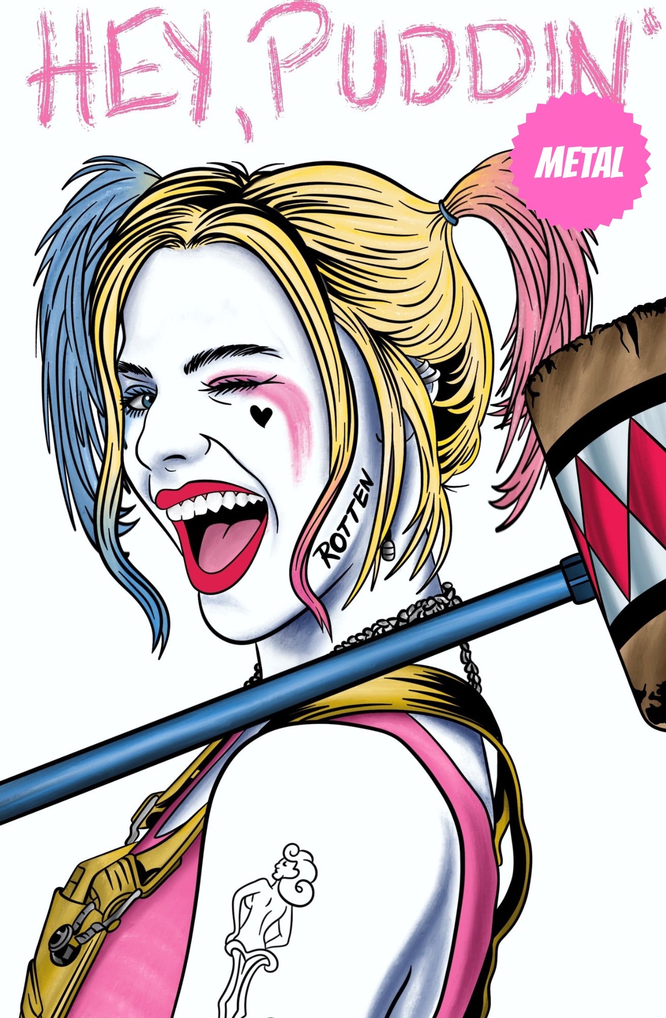 WHITE HARLEY MEGACON EXCLUSIVE SCOTT STRAKA PLATNIUM METAL (LTD 10)