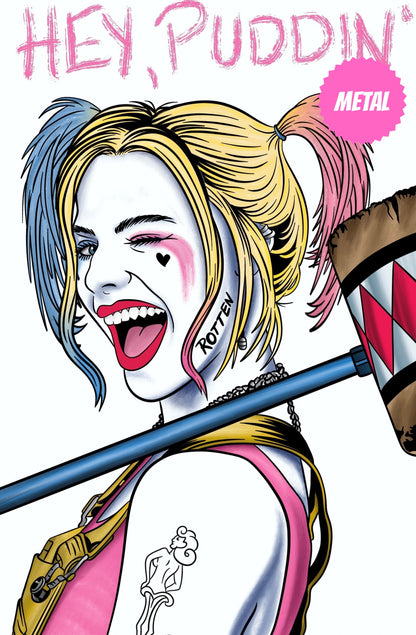 WHITE HARLEY MEGACON EXCLUSIVE SCOTT STRAKA PLATNIUM METAL (LTD 10)