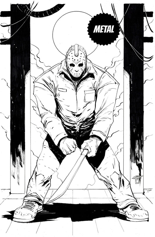 ABSOLUTE JASON NOIR MEGACON PLATNIUM METAL VARIANT (LTD 10)
