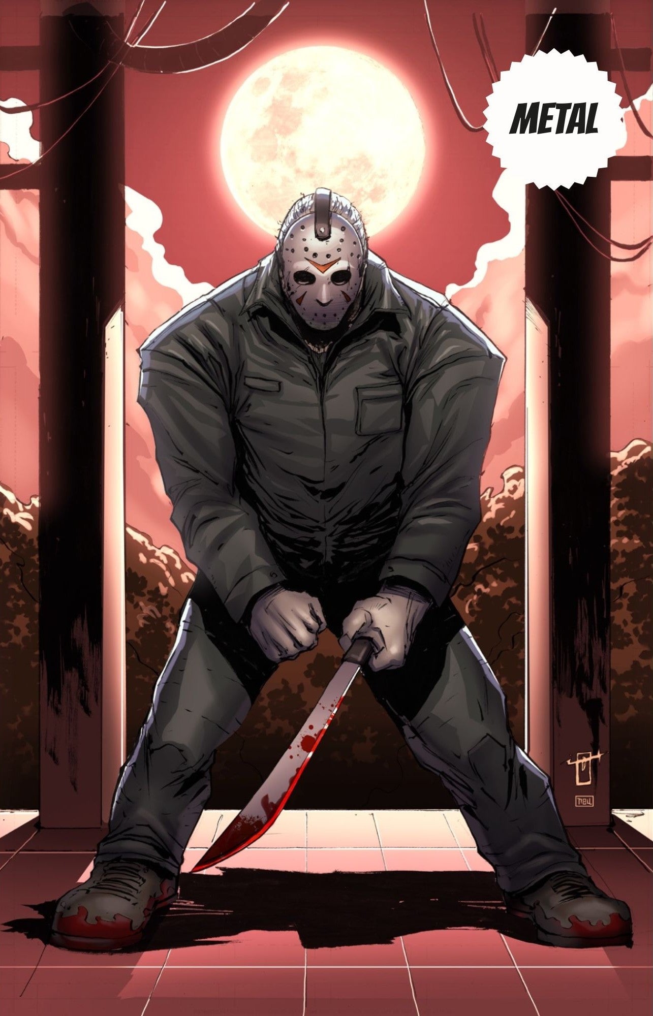 ABSOLUTE JASON MEGACON METAL VARIANT (LTD 10) BY JONATHAN URIBE