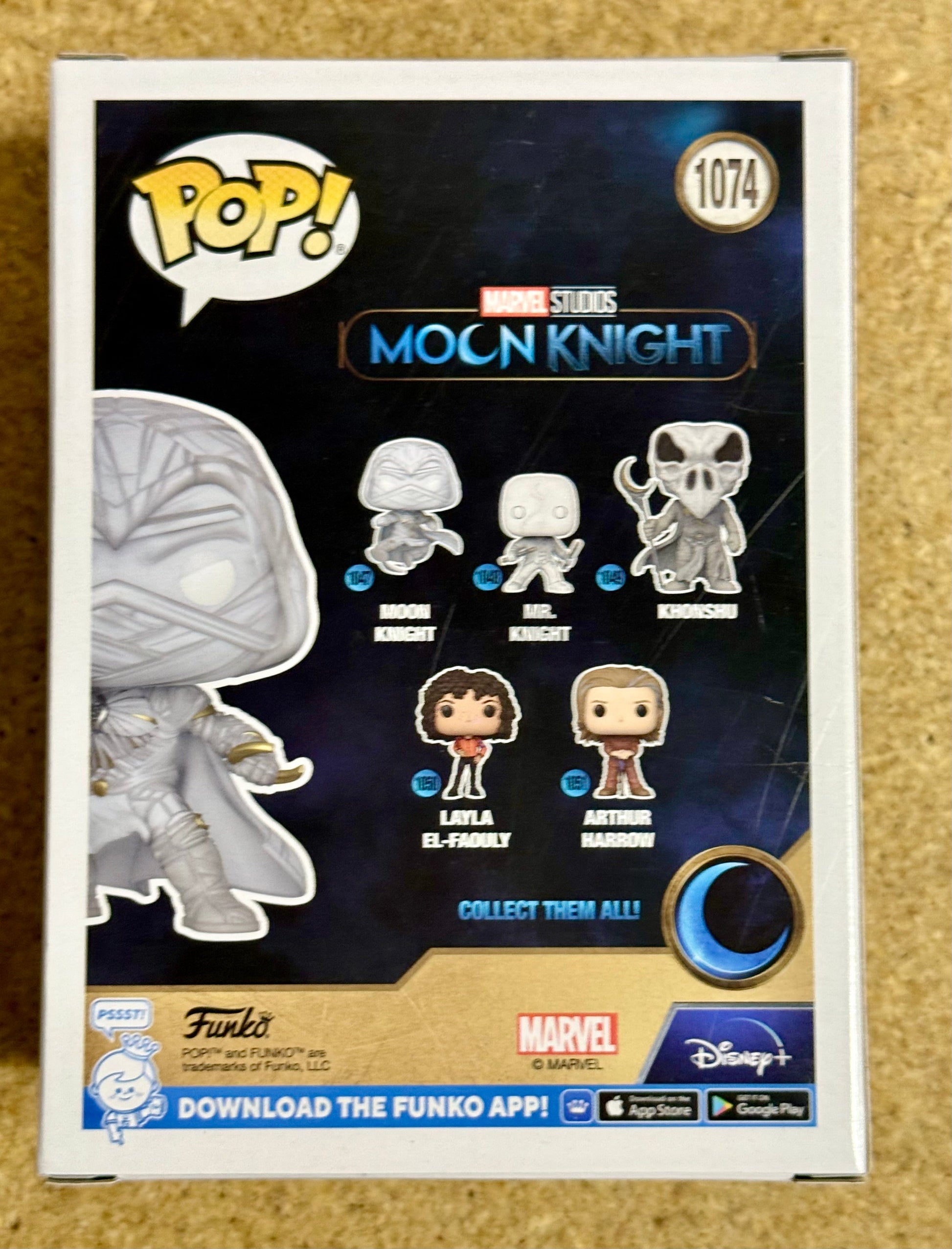 Funko Pop! Marvel Moon Knight #1074 Moon Knight 2022 FS Exclusive