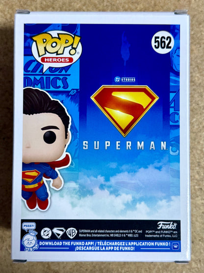 Director James Gunn Signed Funko Pop! DC Heroes Superman #562 2025 With JSA COA