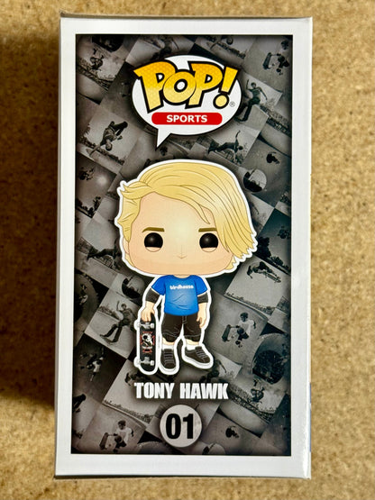 Tony Hawk Professional Skateboarder Signed Birdhouse Funko Pop! #01 With PSA COA