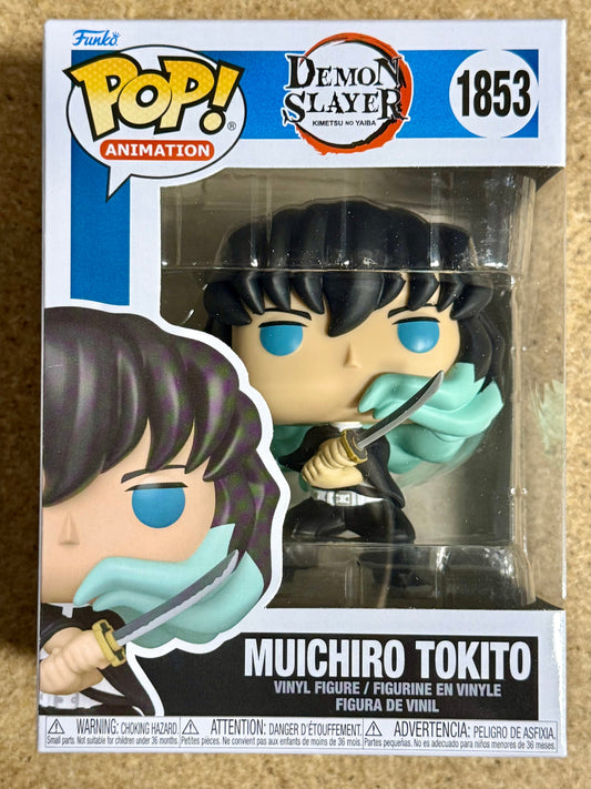 Funko Pop! Animation Muichiro Tokito #1853 Demon Slayer 2024 Mist Hashira