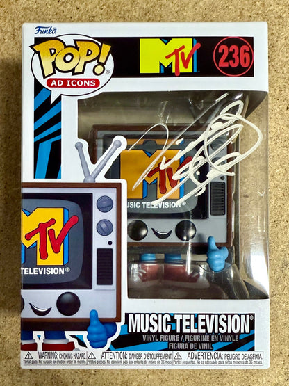 Country Rock Musician Vince Gill Signed 2024 MTV Funko Pop #236 With JSA COA